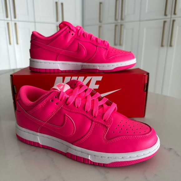 Nike Shoes - Nike Dunk Low Hyper Pink Sneakers